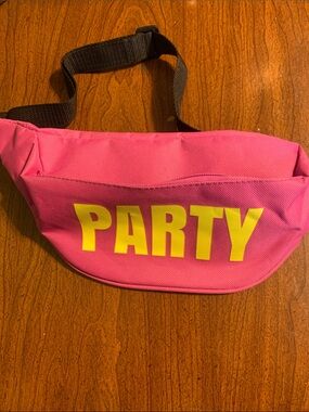 No Label Pink PARTY Fanny Pack